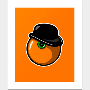 Alex DeLarge Orange Posters and Art